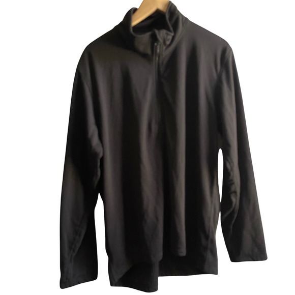 Voodoo Tactical Other - Voodoo Tactical Thermal Top Mens L Black Dual Action Grid Fleece Quarter Zip